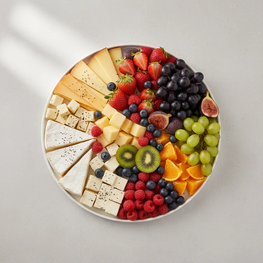 Fruit and Cheese Platter Fruit and Cheese Platter
