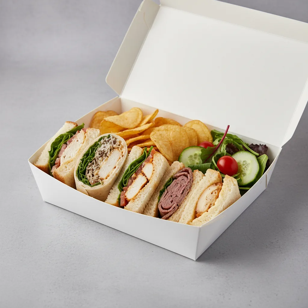 Express Meal Boxes: Sandwiches and Sides Express Meal Boxes: Sandwiches and Sides