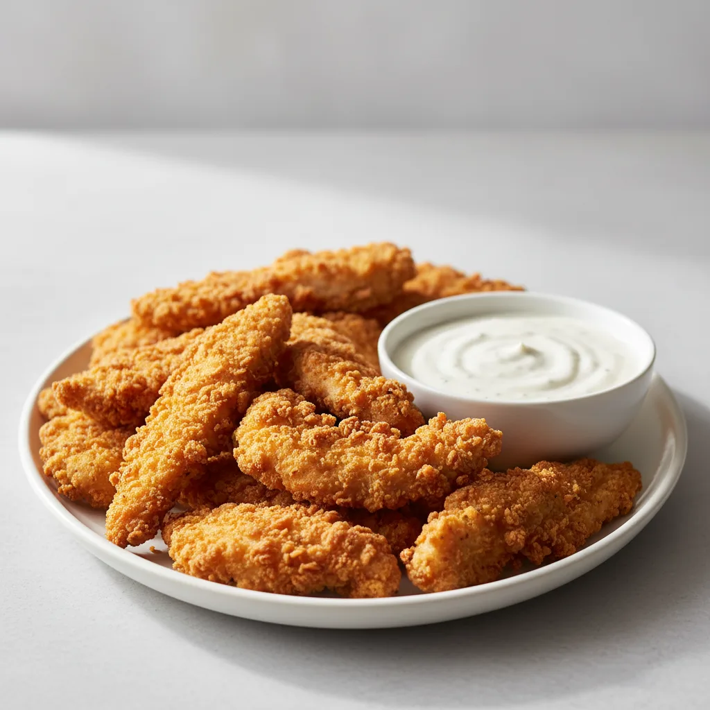 Crispy Chicken Tenders Crispy Chicken Tenders