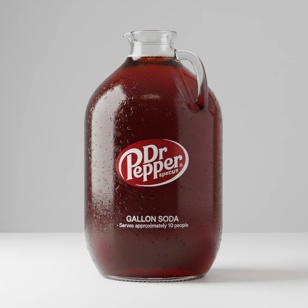 Dr Pepper Gallon Soda Dr Pepper Gallon Soda