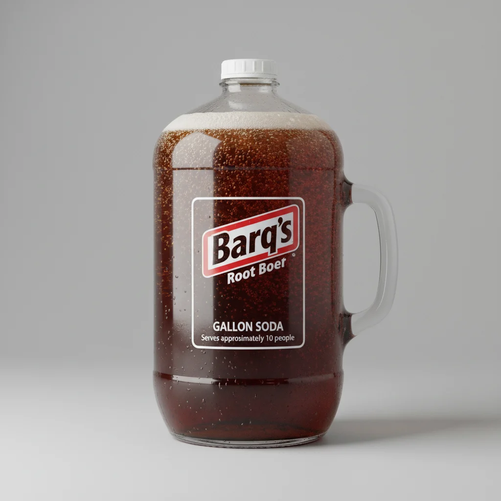 Barq's Root Beer Gallon Soda Barq's Root Beer Gallon Soda
