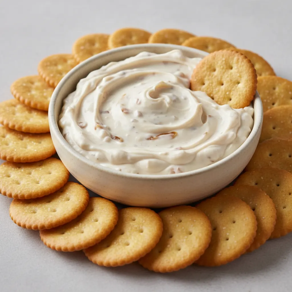 Crackers French Onion Dip Crackers French Onion Dip