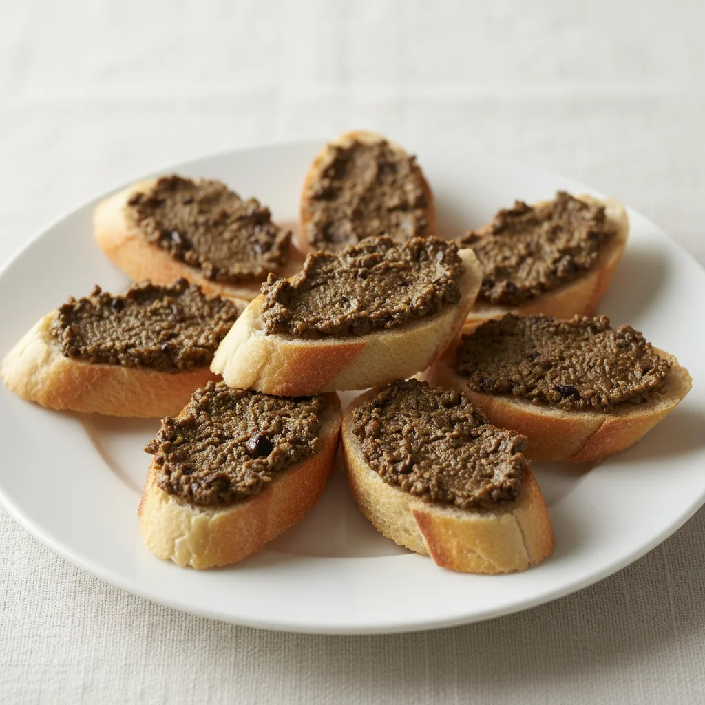 Baguette Olive Tapenade Baguette Olive Tapenade