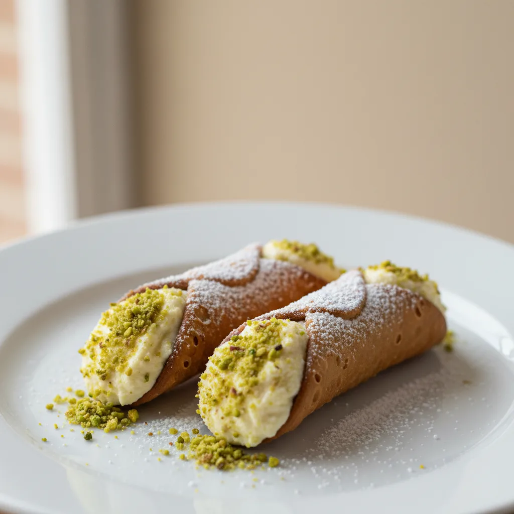 Cannoli with Lemon Ricotta