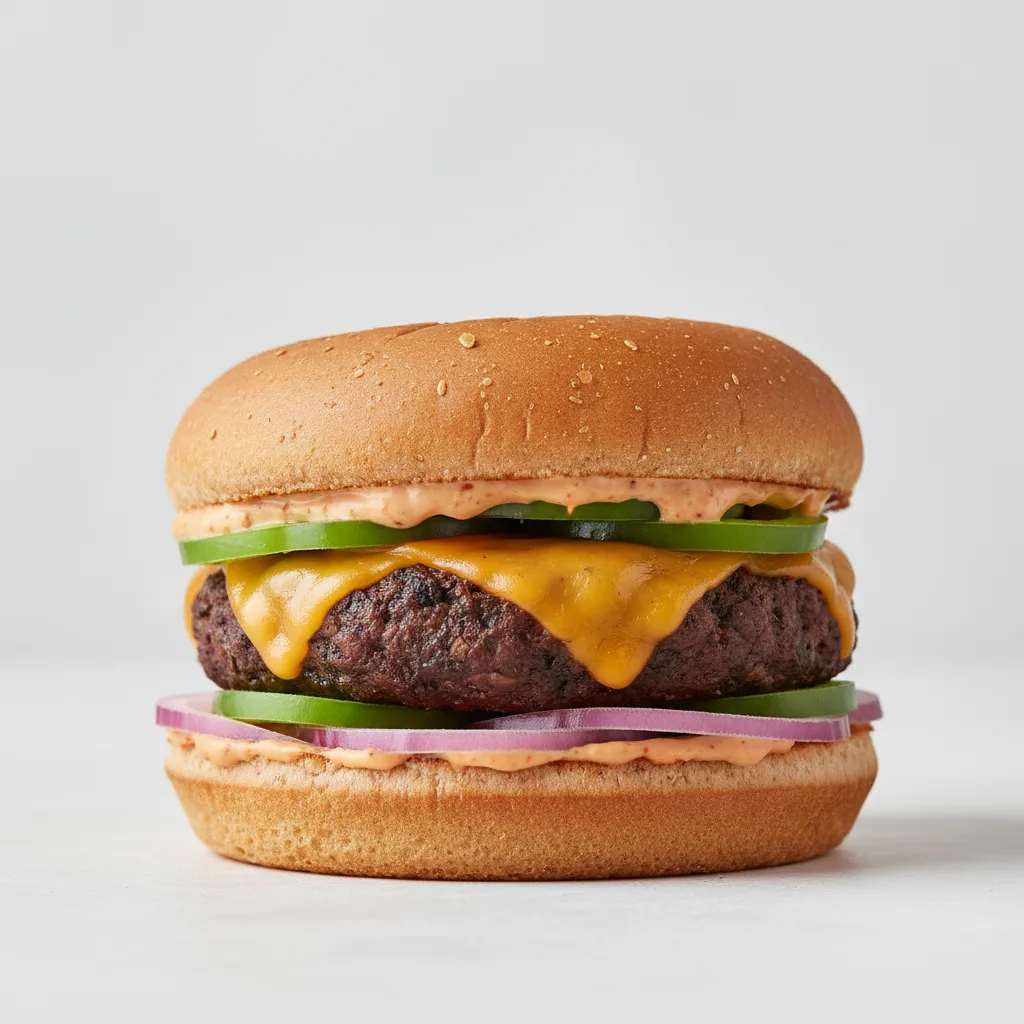 Black Bean Burger Sandwich Black Bean Burger Sandwich