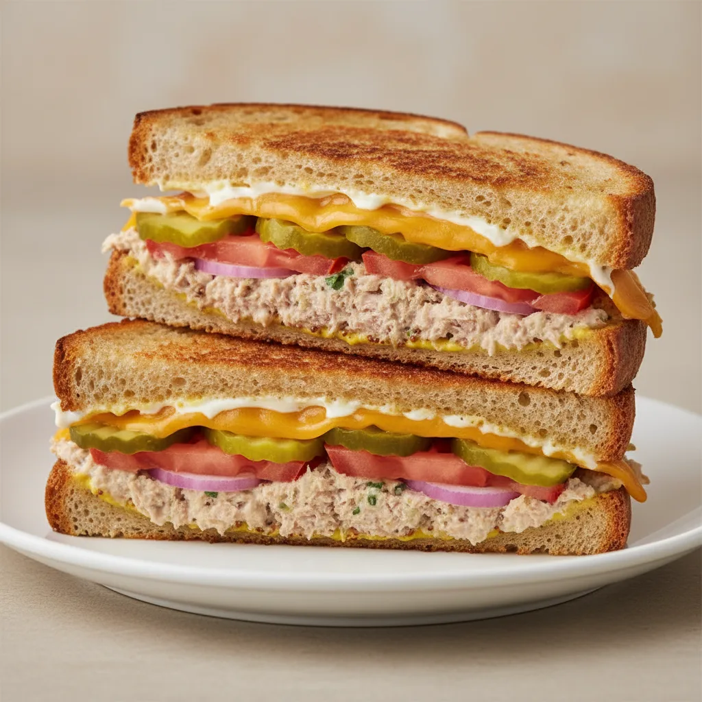 Tuna Melt Sandwich Tuna Melt Sandwich
