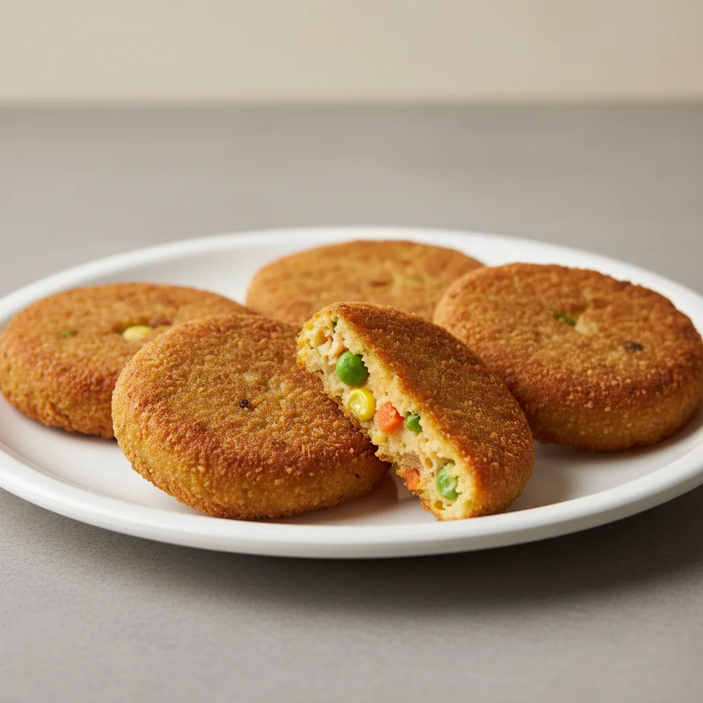 Veg Cutlets (5 Pieces)