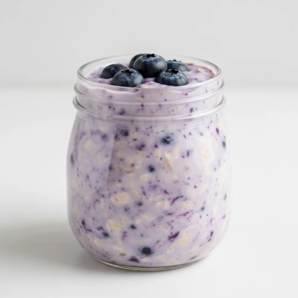 Blueberry Overnight Oats Blueberry Overnight Oats