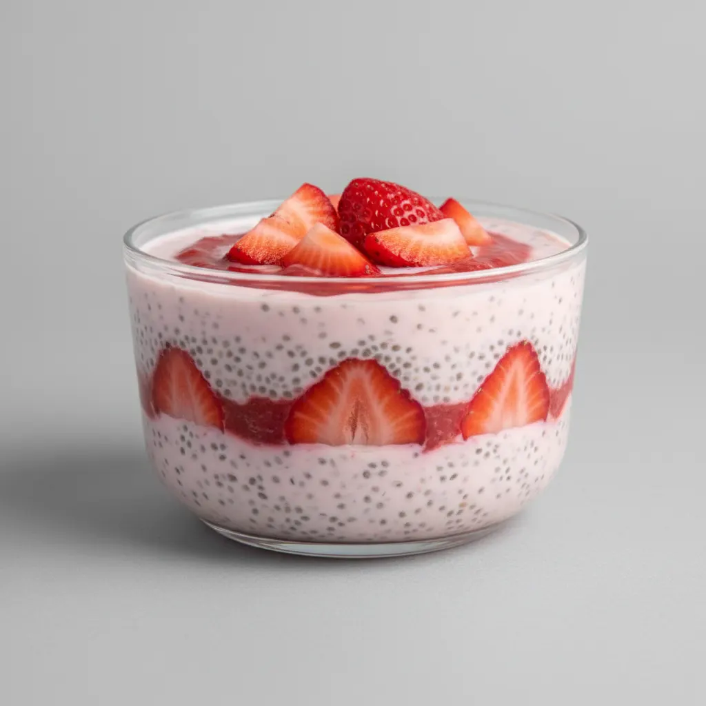 Strawberry Chia Seed Pudding Strawberry Chia Seed Pudding