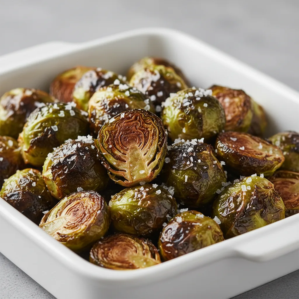 Charred Brussels Sprouts Tray