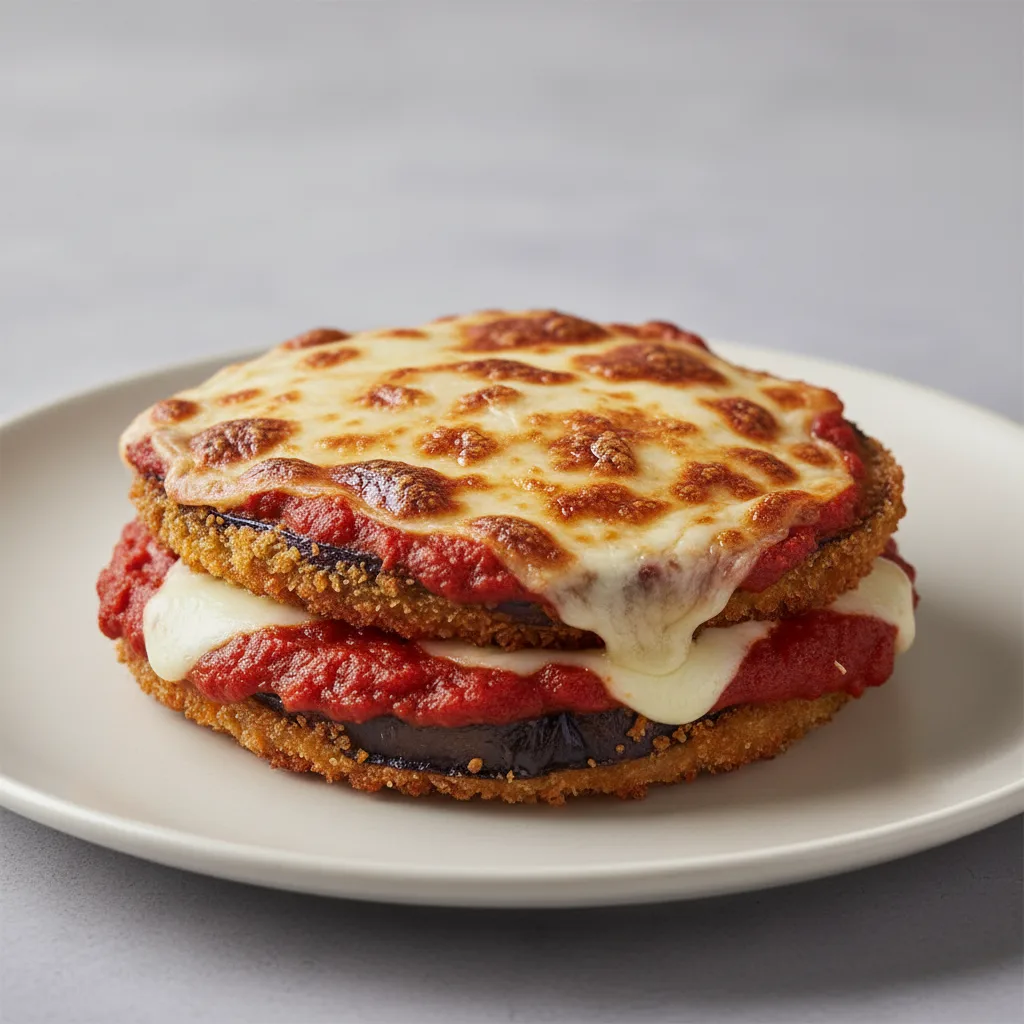 Breaded Eggplant Parmesan