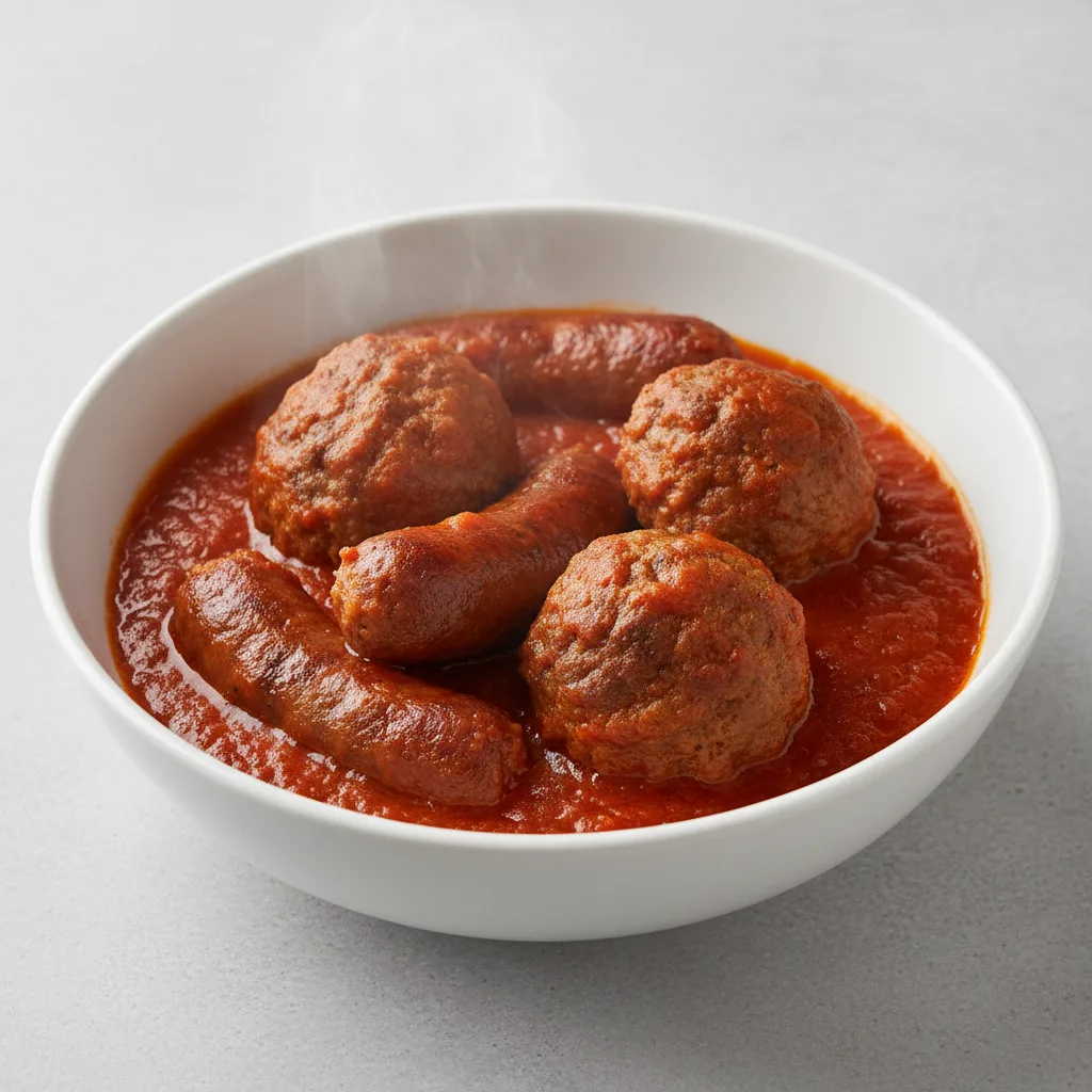 Sausage and Meatballs