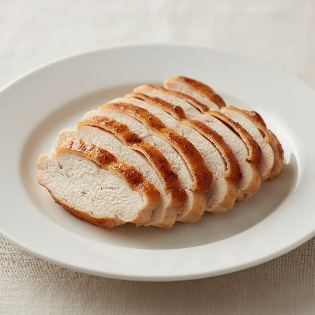 Sliced Roasted Chicken Breast