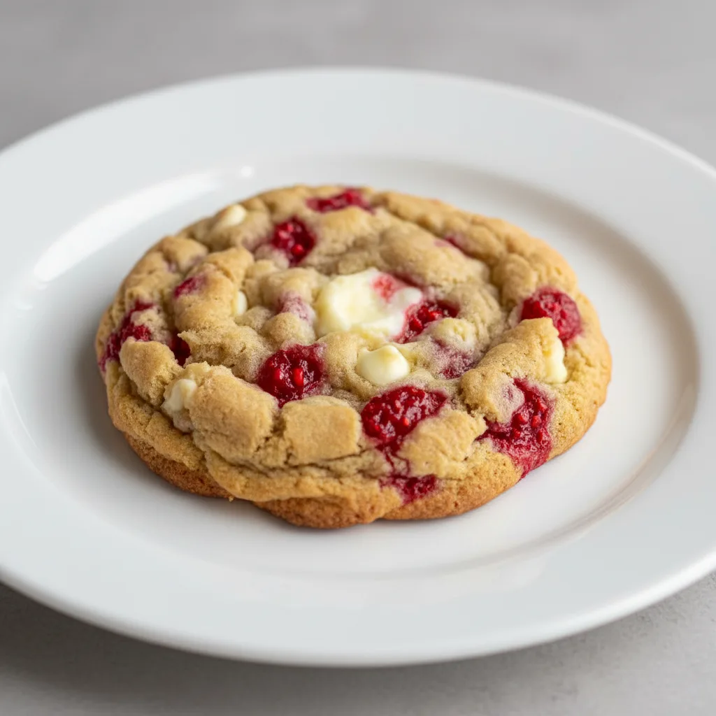 Raspberry Cheesecake Cookie