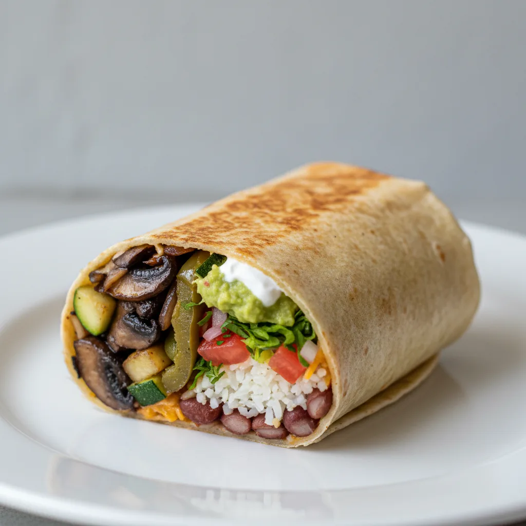 Grilled Veggie Super Burrito Grilled Veggie Super Burrito