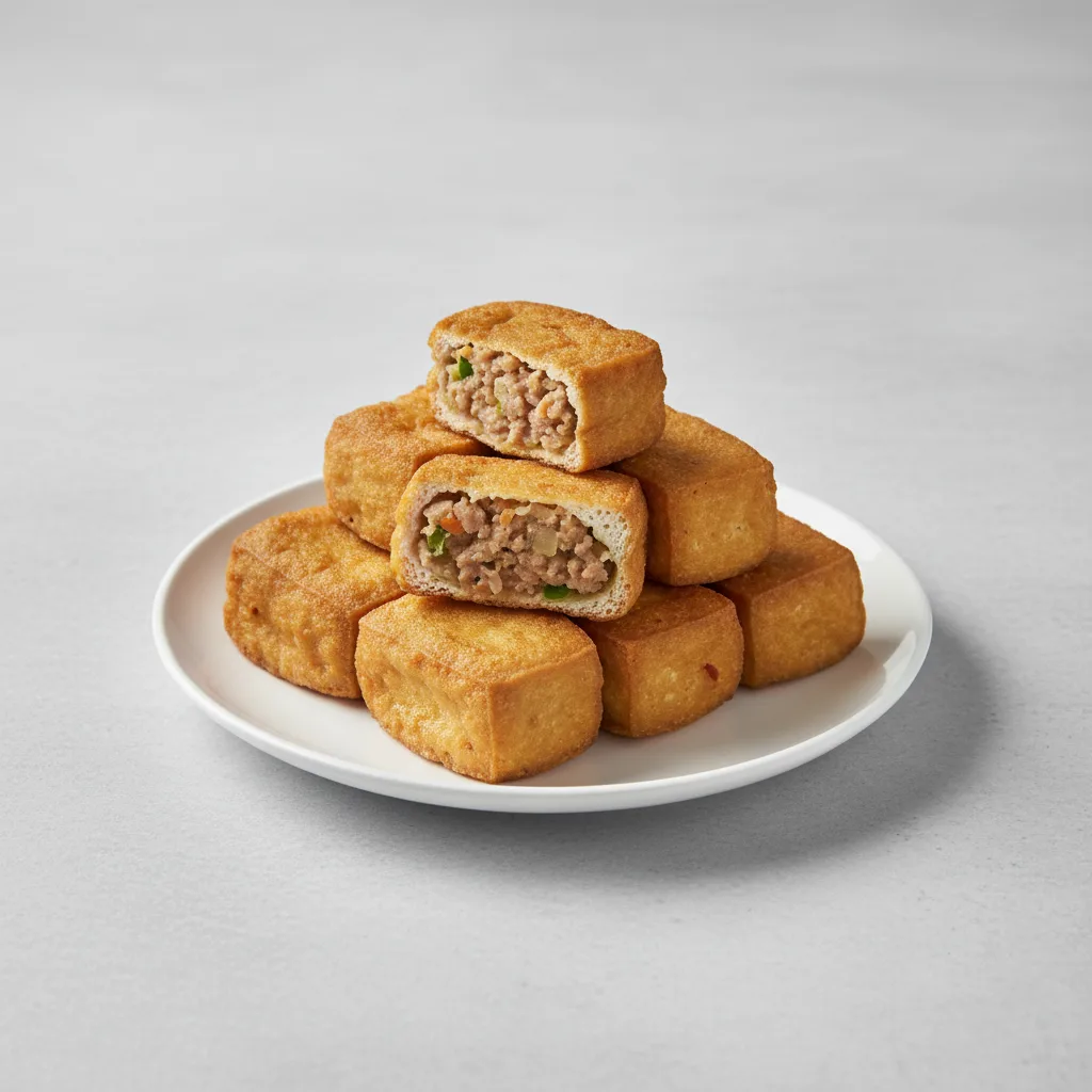 Fried Stuffed Tofu