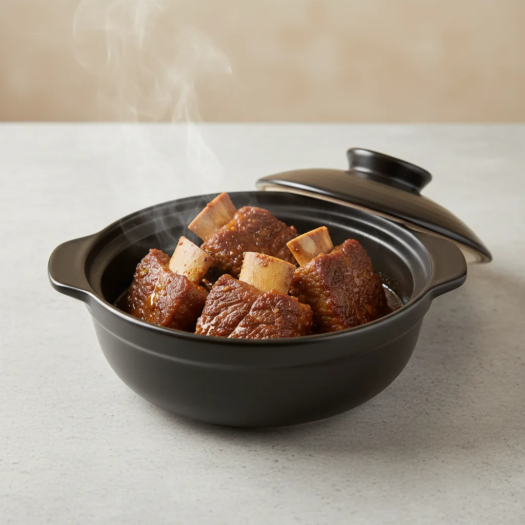 Beef Ribs Steamed Pot Beef Ribs Steamed Pot