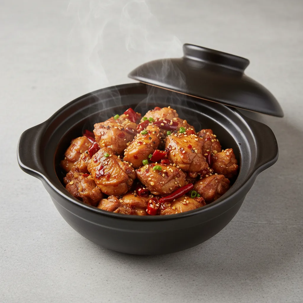 Fujian Spicy Chicken Steamed Pot (Bone-In) Fujian Spicy Chicken Steamed Pot (Bone-In)