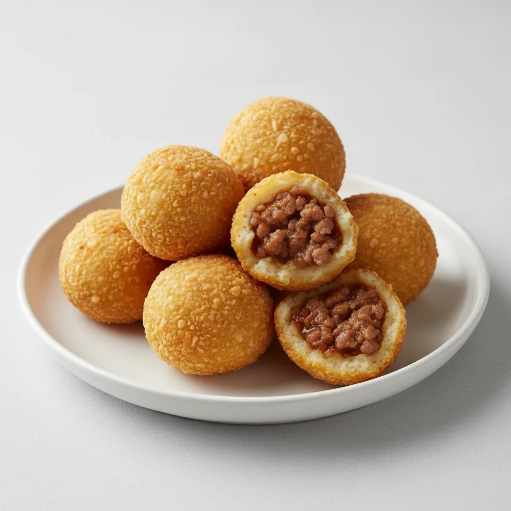 Minced Pork Filled Crisp Balls (6 Pieces) Minced Pork Filled Crisp Balls (6 Pieces)