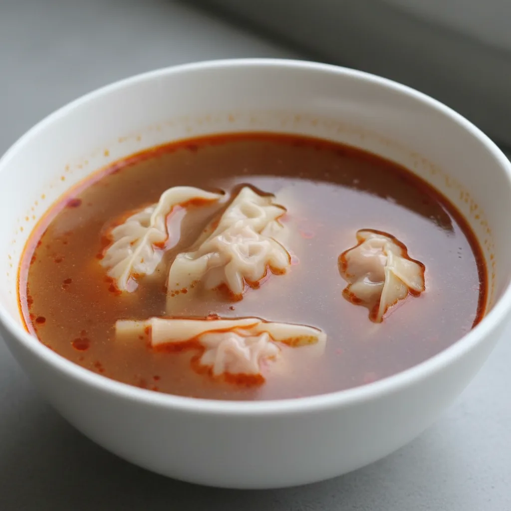 Hot and Sour Wonton Soup Hot and Sour Wonton Soup