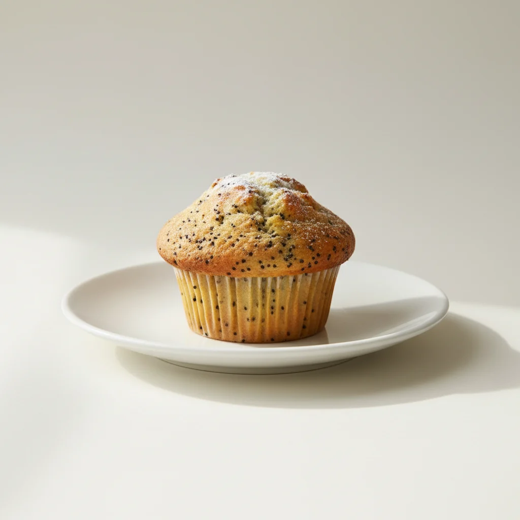 Lemon Poppyseed Muffin