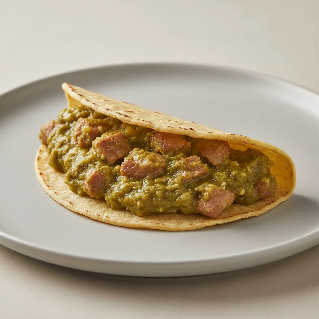 Guisado Verde Taco