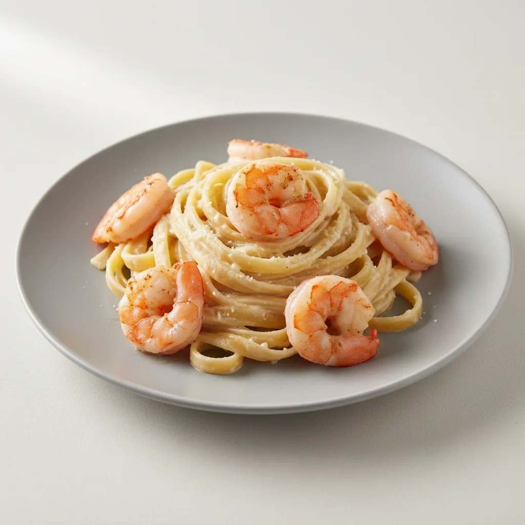 Shrimp Fettuccine Alfredo Shrimp Fettuccine Alfredo