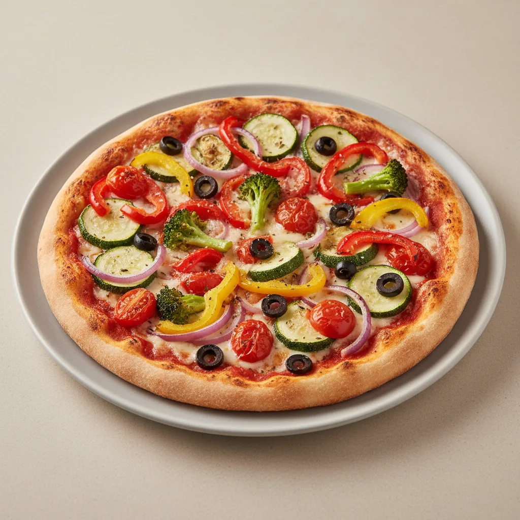 Gourmet Veggie Pizza (Personal 7.5") Gourmet Veggie Pizza (Personal 7.5")