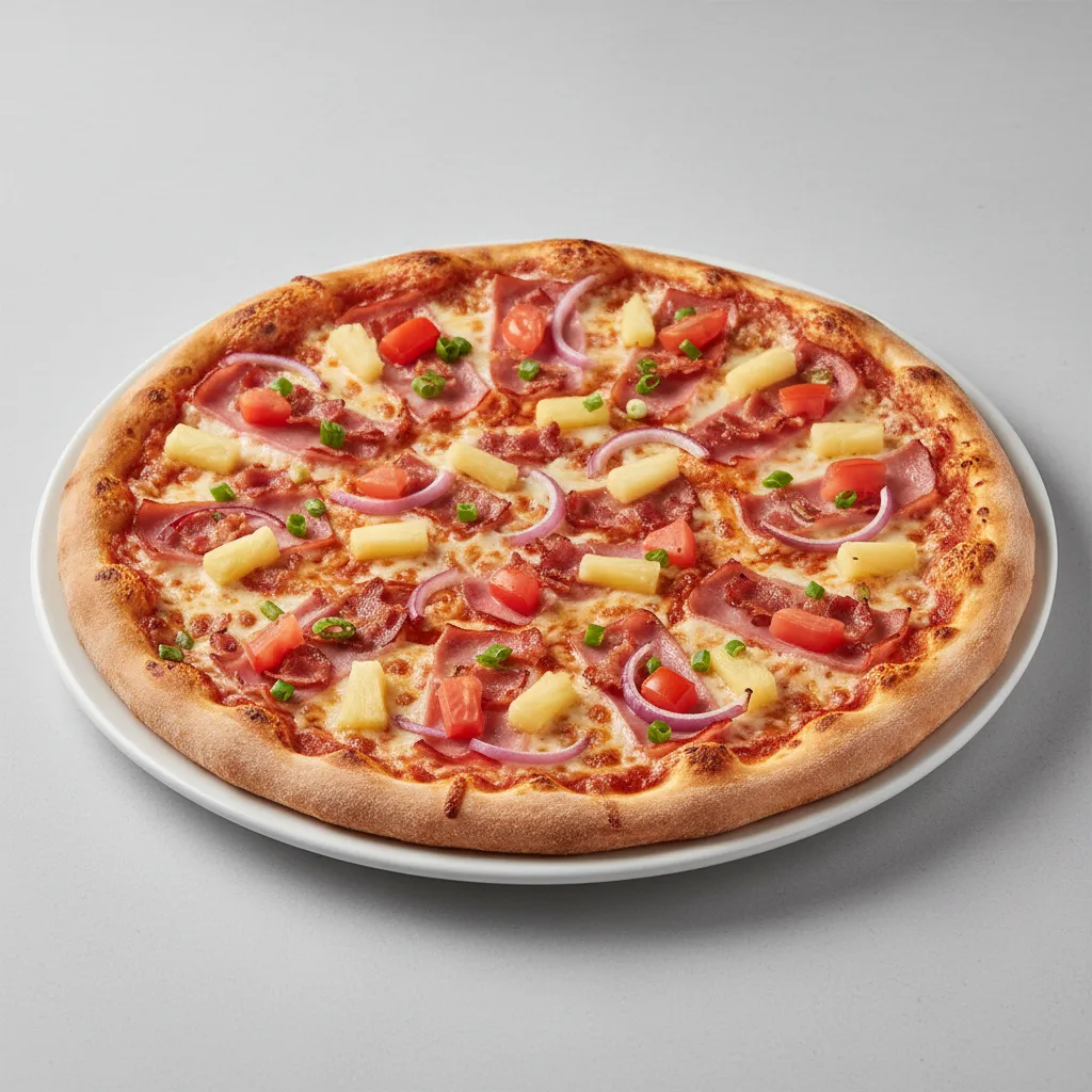 Maui Zaui Pizza with Ham (Large 14") Maui Zaui Pizza with Ham (Large 14")