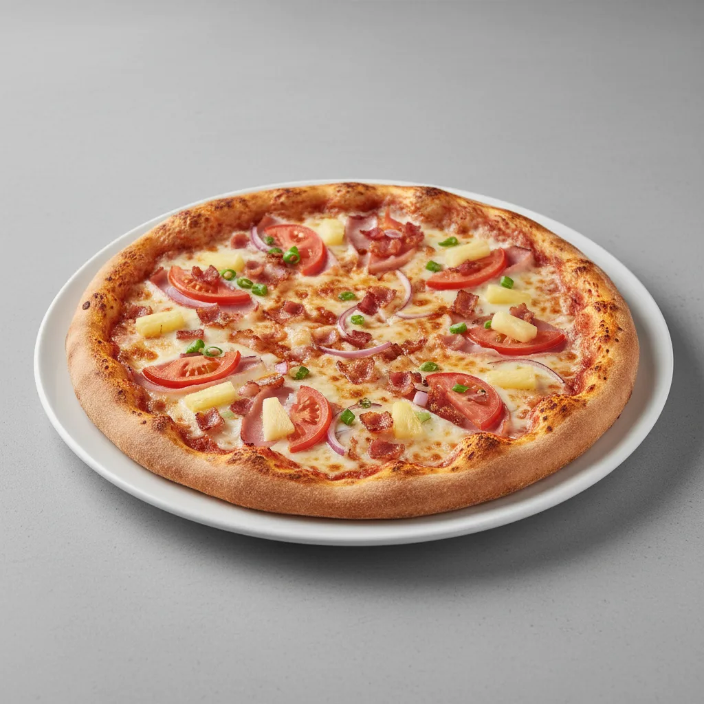 Maui Zaui Pizza with Ham (Medium 12") Maui Zaui Pizza with Ham (Medium 12")