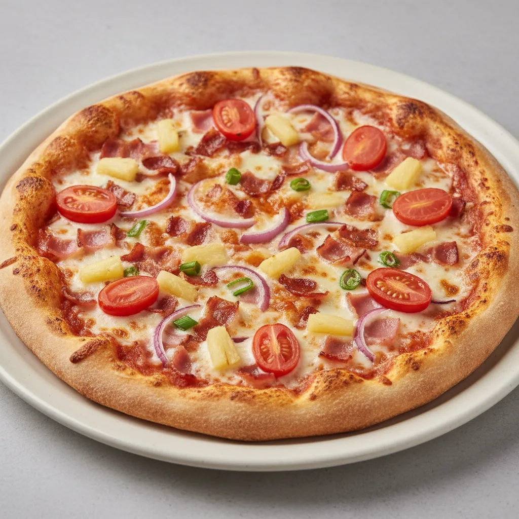 Maui Zaui Pizza with Ham (Personal 7.5") Maui Zaui Pizza with Ham (Personal 7.5")