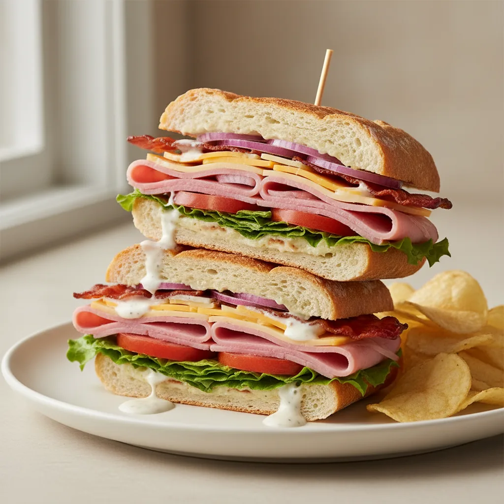 Ham Club Sandwich