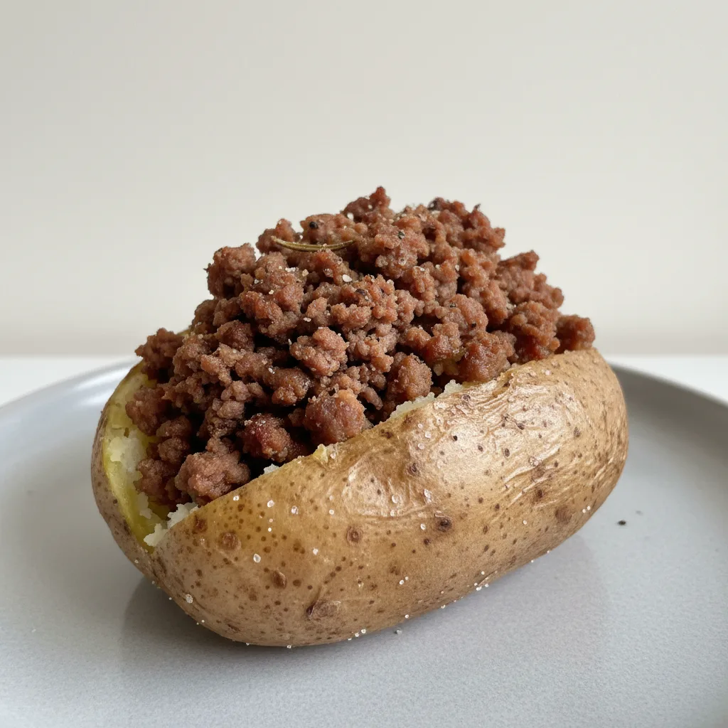 Potato Stuffed with Meat Potato Stuffed with Meat
