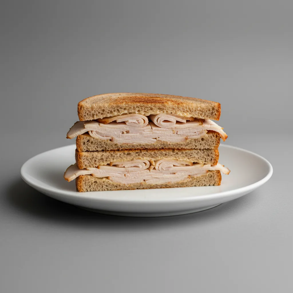 Turkey In A Sandwich 1 Meat Sandwich Turkey In A Sandwich 1 Meat Sandwich