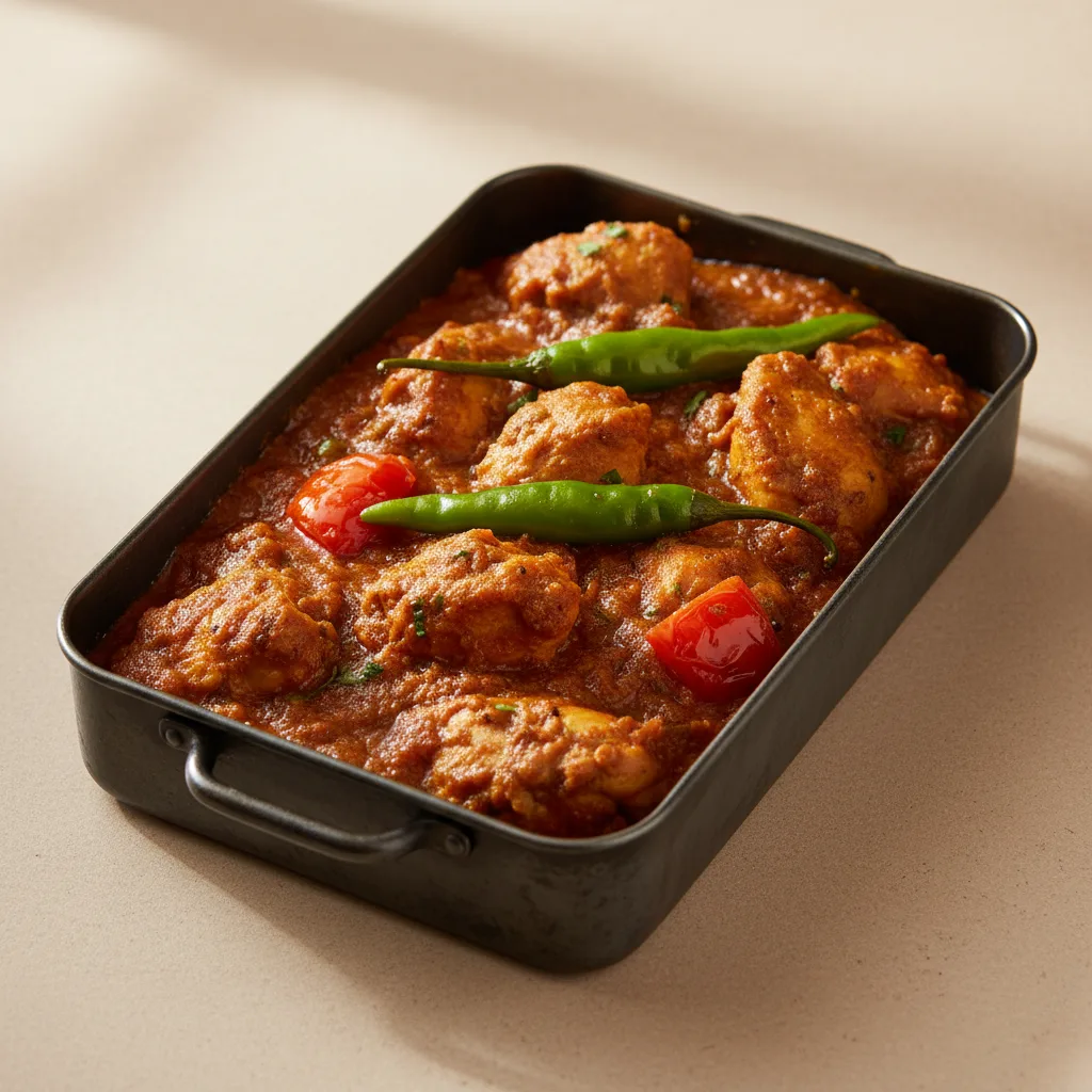 Kadhai Chicken Tray Kadhai Chicken Tray