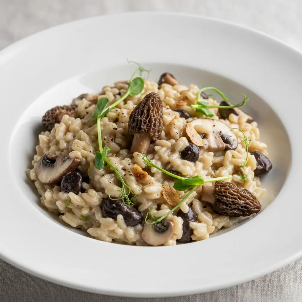 Kashmiri Gucchi Truffle Risotto Kashmiri Gucchi Truffle Risotto