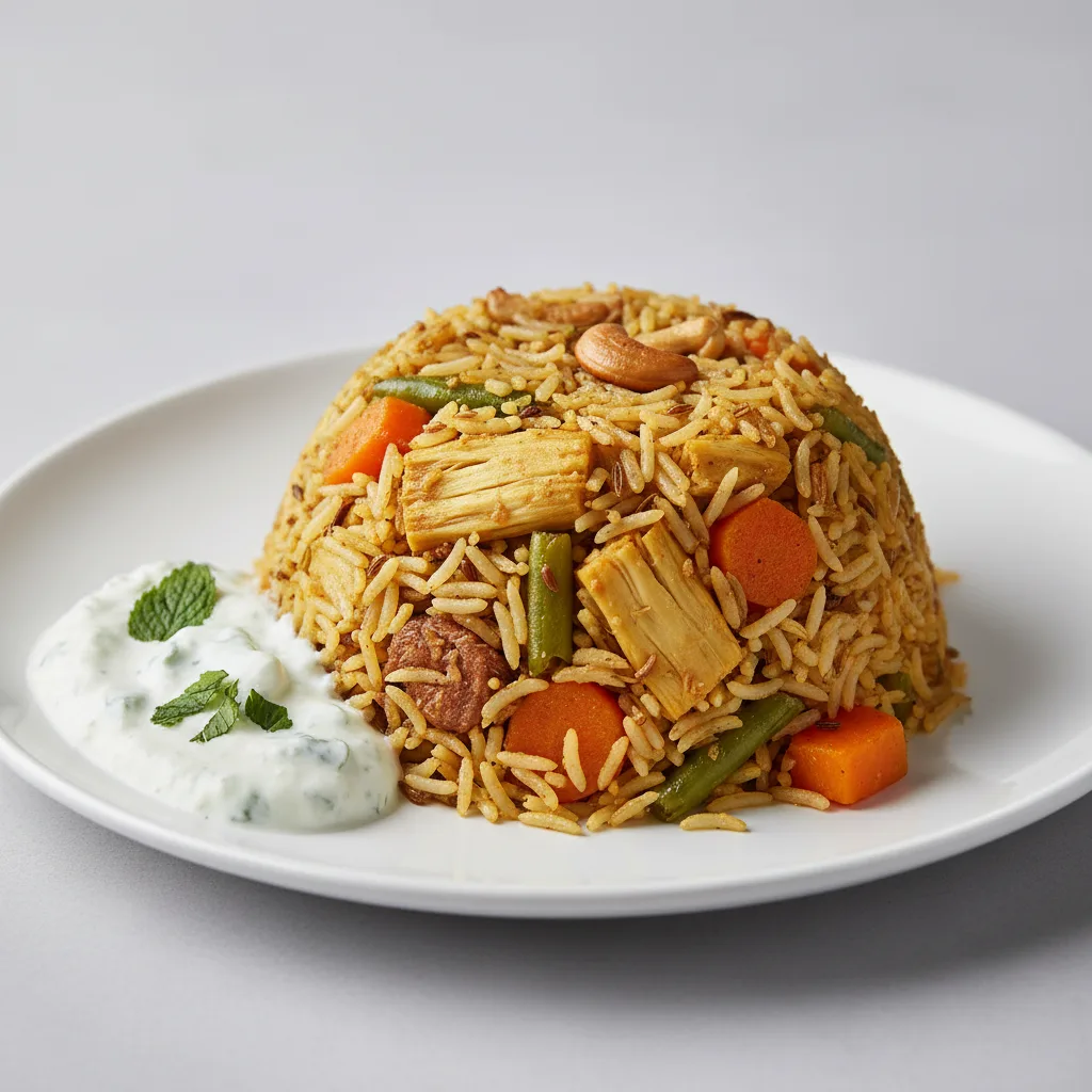 Jackfruit Biryani Jackfruit Biryani