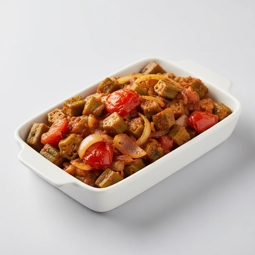 Bhindi Masala Tray Bhindi Masala Tray