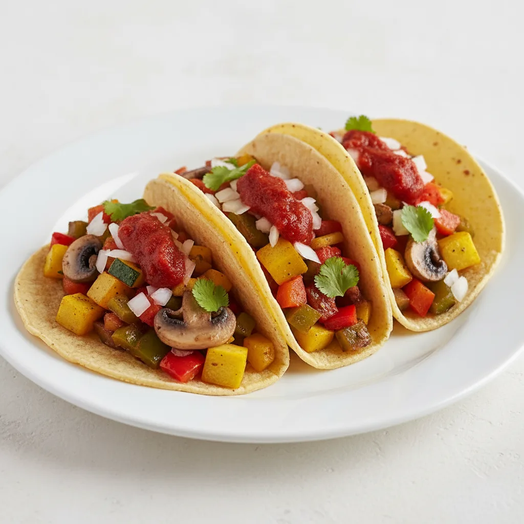 Vegetarian Taco Vegetarian Taco