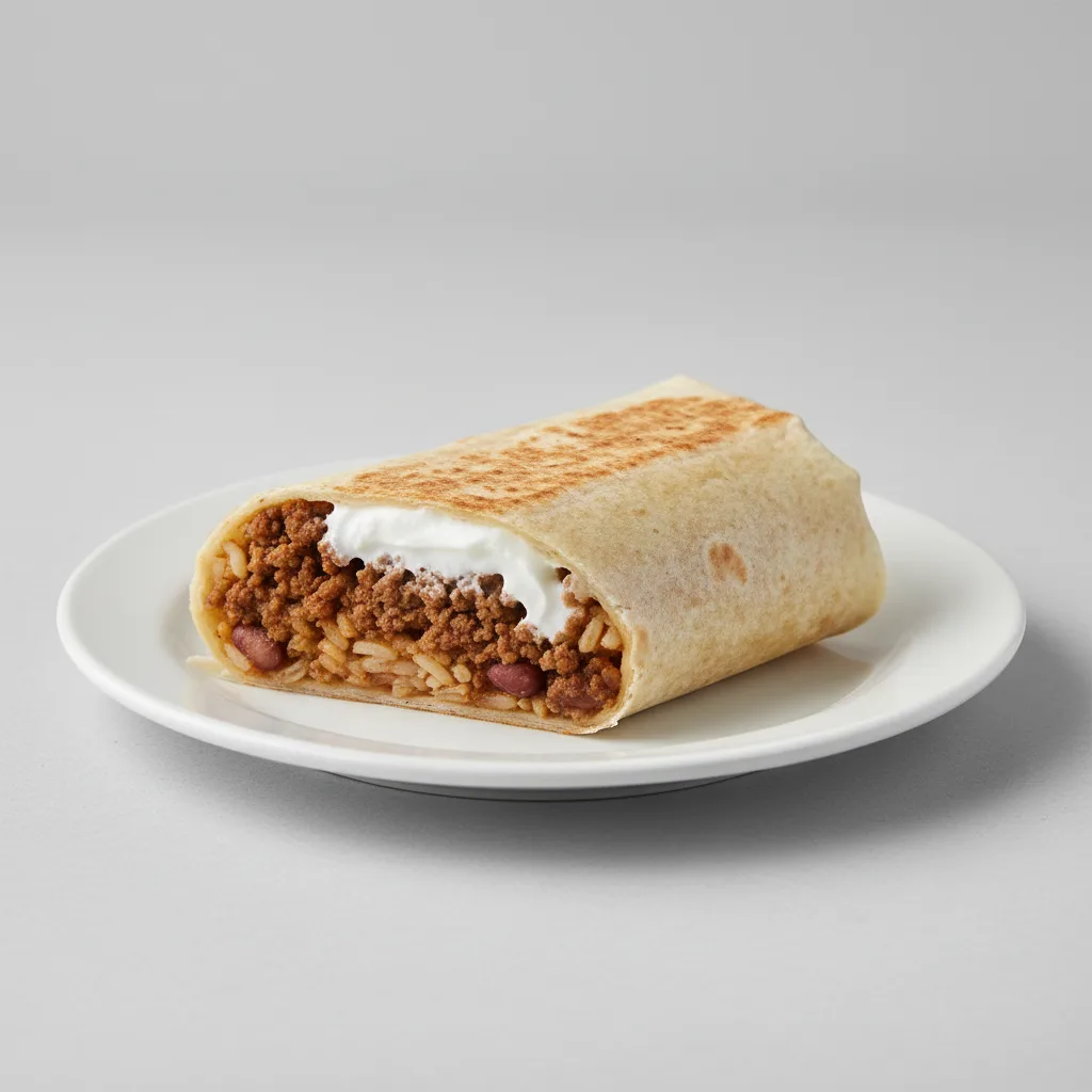 Sour Cream Super Burrito Sour Cream Super Burrito