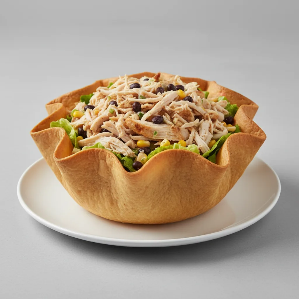 Shredded Chicken Taco Salad Shredded Chicken Taco Salad