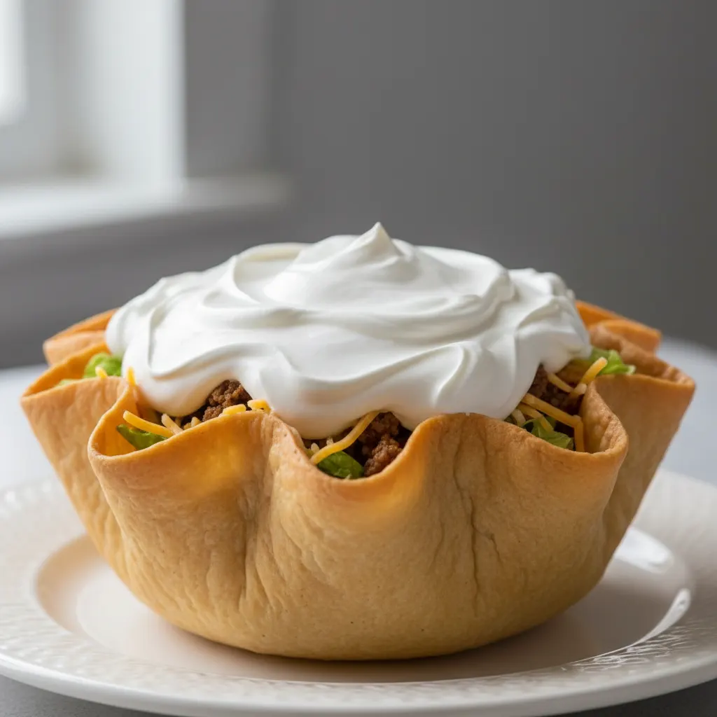 Sour Cream Taco Salad Sour Cream Taco Salad