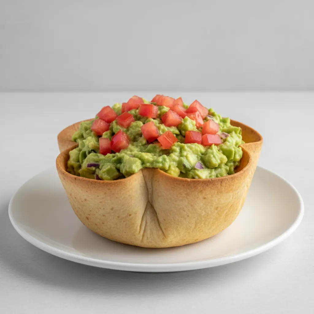 Guacamole and Tomato Taco Salad Guacamole and Tomato Taco Salad