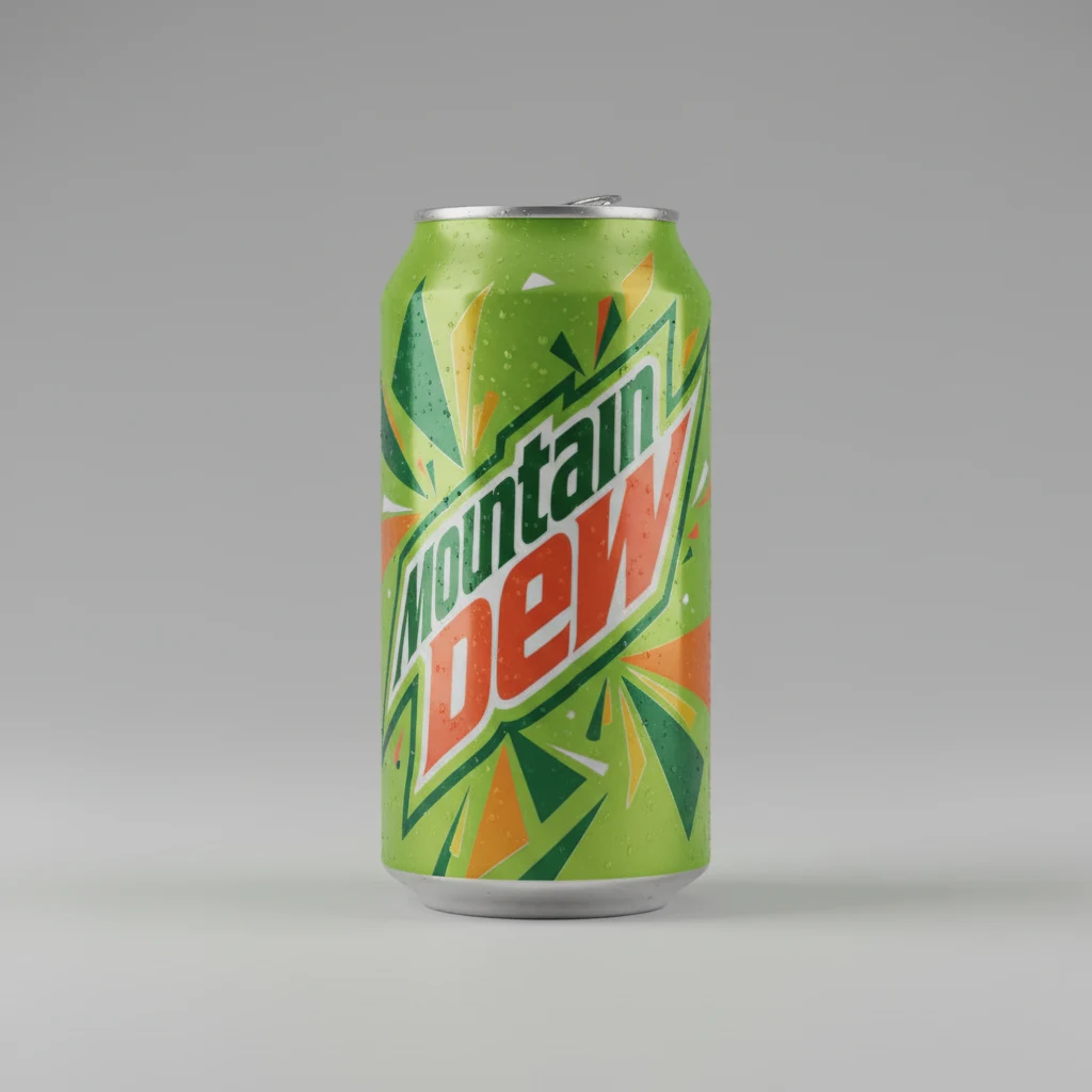 Mountain Dew Can Mountain Dew Can