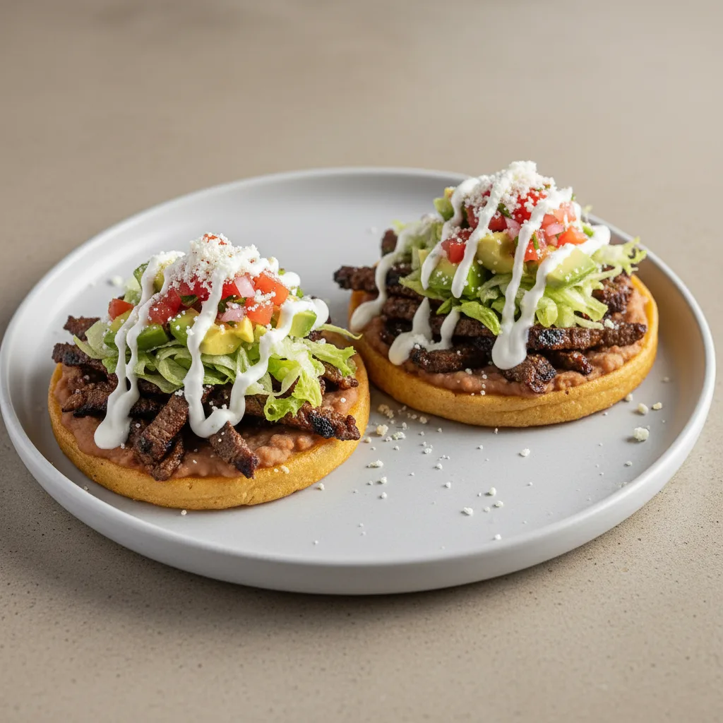 Sopes (2 Pieces) Sopes (2 Pieces)
