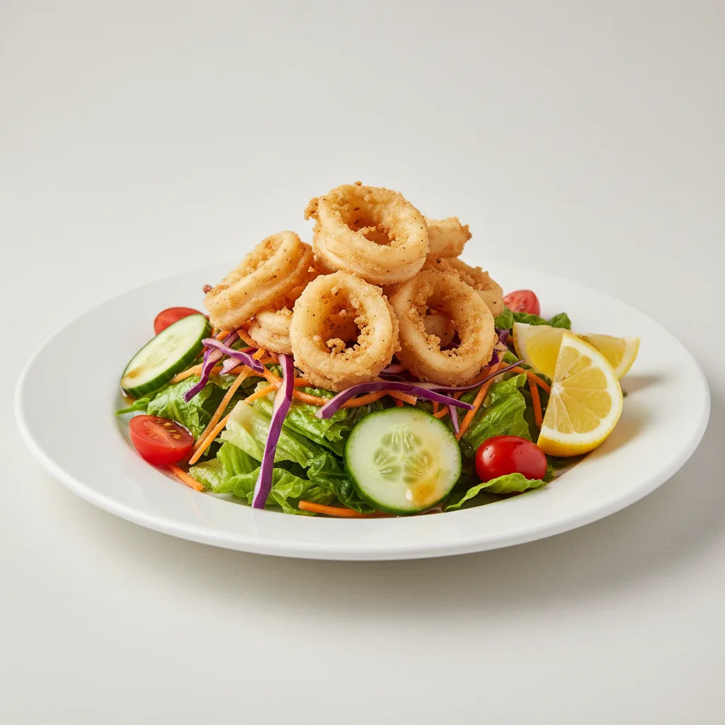Fried Calamari Salad Fried Calamari Salad