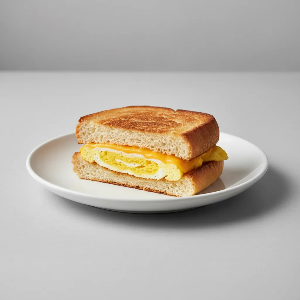 Egg and Cheese Sandwich Egg and Cheese Sandwich