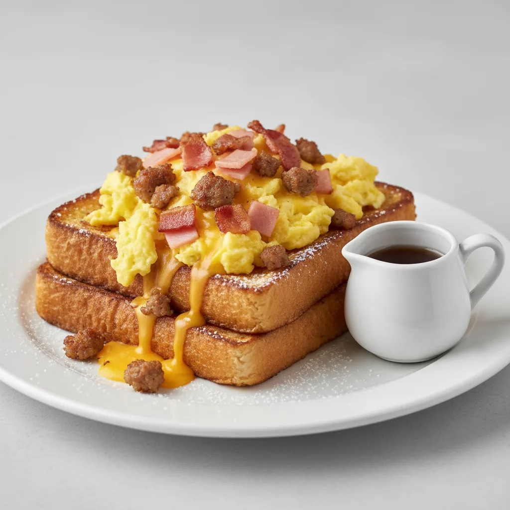 The Works on Texas French Toast The Works on Texas French Toast