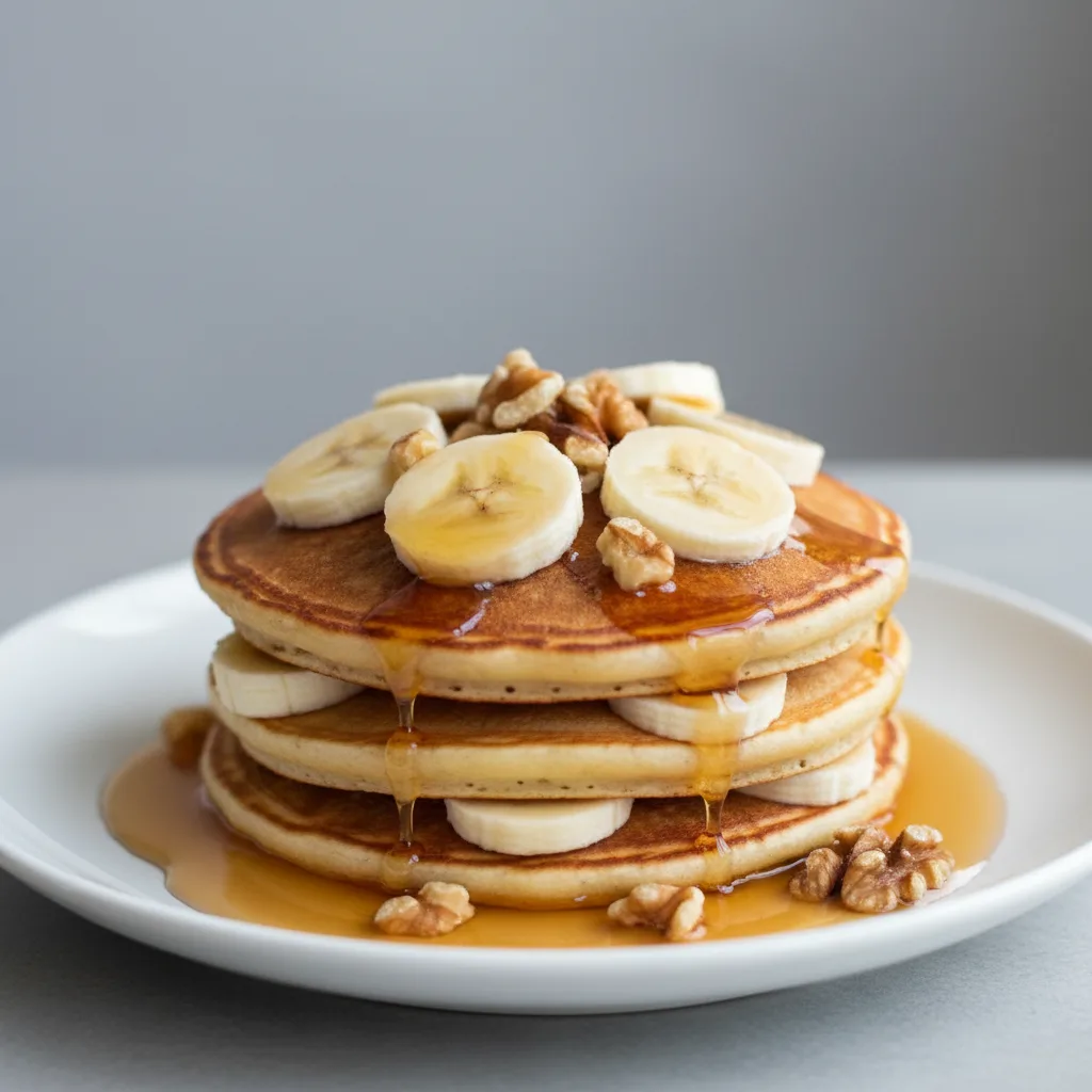 Banana Walnut Pancakes Banana Walnut Pancakes
