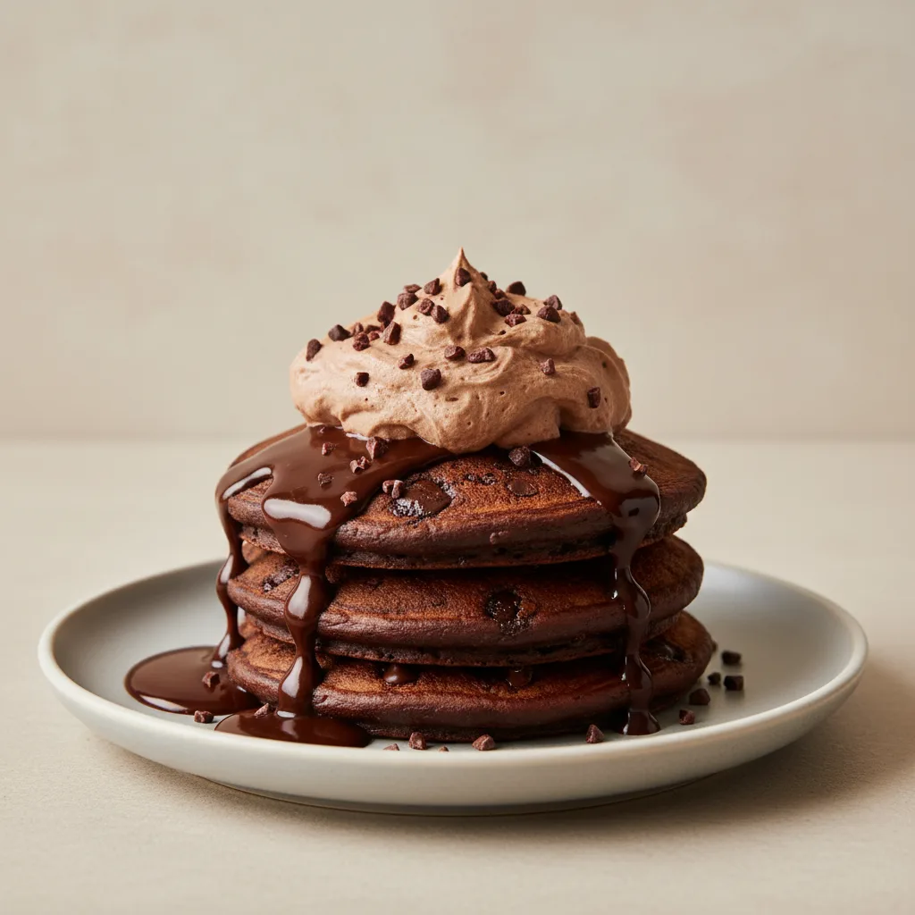 Cocoa Nib Pancakes Cocoa Nib Pancakes